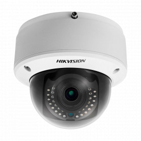 Caméra Dôme IP Zoom Motorisée X4 anti-vandal IR 30M ONVIF HIKVISION POE FULL HD 1080P - DS-2CD4124F-IZ