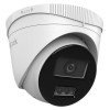 Caméra IP HiLook dôme IPC-T240HA-LU - 4 MegaPixels H265+ - Objectif 2.8mm - Lumière Hybride 30m - POE & ONVIF